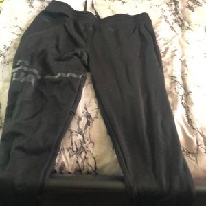 Black Under Armour sweats